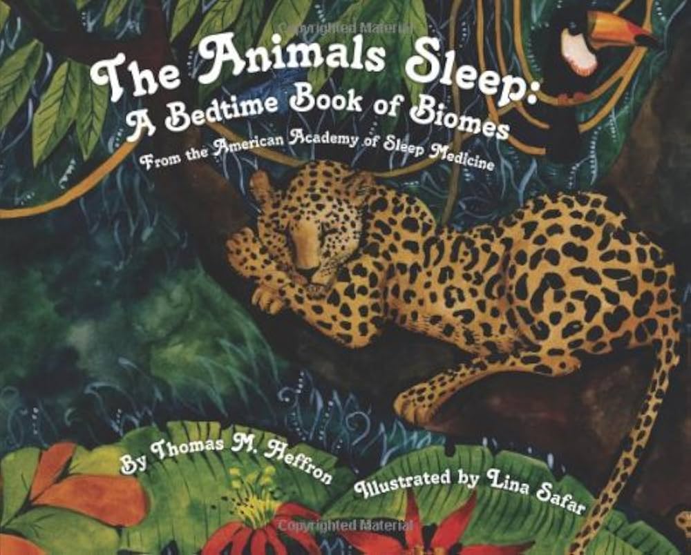 456_洋書/絵本「Animals Sleeping」 The Animals Sleep: A Bedtime Book of Biomes: Thomas M